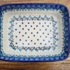 Auflaufform, 25 x 19 x 7 cm, 2000 ml, Fleur Delicate, BSN J-1886^Bunzlauer Keramik New