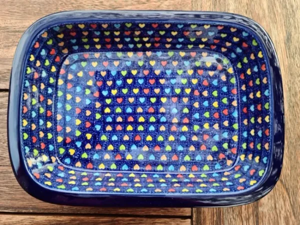 Auflaufform, 27 x 19 x 5 cm, 1500 ml, Träume, BSN A-1008^Bunzlauer Keramik Hot
