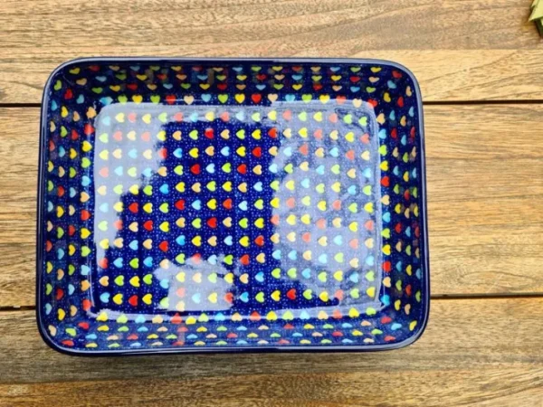 Auflaufform, 25 x 19 x 4 cm, 1500 ml, Träume, BSN A-1034^Bunzlauer Keramik Discount
