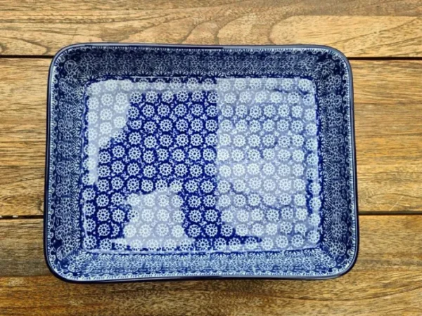 Auflaufform, 25 x 19 x 4 cm, 1500 ml, Lace^Bunzlauer Keramik Outlet