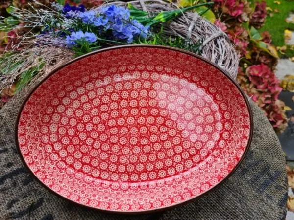 Auflaufform, 30,5 x 21,5 x 5 cm, Dekor 2691V^Bunzlauer Keramik Discount