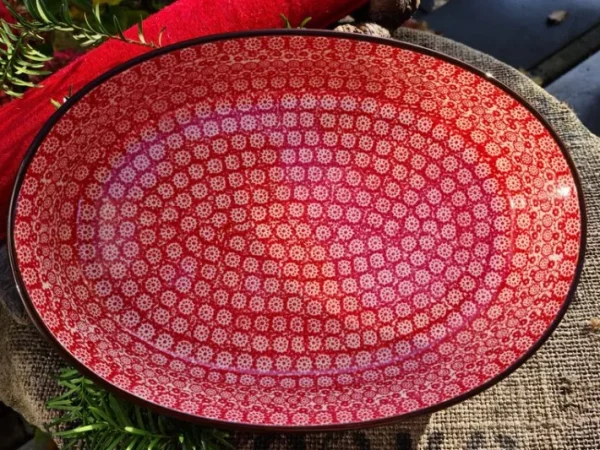 Auflaufform, 28 x 20 x 6 cm, Dekor 2691V^Bunzlauer Keramik New
