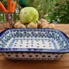 Auflaufform klein, 25 x 18 x 5 cm, 1000 ml, Winter Garden, BSN A-1617^Bunzlauer Keramik Fashion