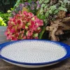 Aufschnittteller 26 cm Unikat 98,  Schnäppchen, Restposten, 2. Wahl^Bunzlauer Keramik Online