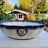 Aussteller über Jahre Unikat, Schale 27 x 7 cm, antik eventuell Glasurrisse^Bunzlauer Keramik Hot