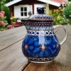 Ausstellerungsstück / Kanne mit Deckel, Vol. 0,6 l, 16 cm, Unikat 4, BSN U-030 Bemalung unterschiedlich^Bunzlauer Keramik Fashion