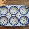 Backform, 29x20x4 cm, 6 Mulden, Ivy, BSN J-032^Bunzlauer Keramik Best