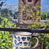 Becher 250 ml, 10 cm hoch, Unikat, antik eventuell Glasurrisse^Bunzlauer Keramik Discount