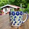 Becher 250 ml, 10 cm hoch, Unikat, antik eventuell Glasurrisse^Bunzlauer Keramik Online
