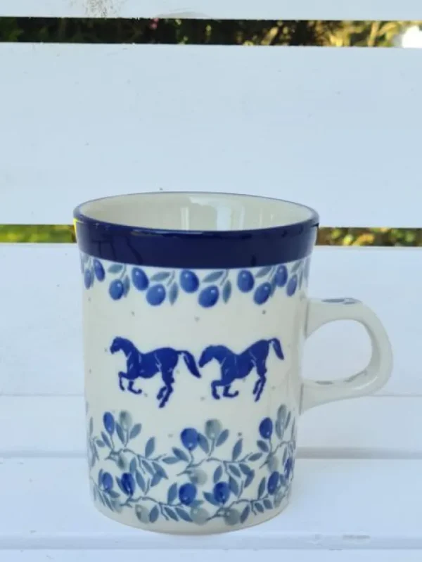 Becher / Pott, 250 ml, Horse^Bunzlauer Keramik Fashion