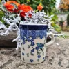 Becher / Pott, 250 ml, Vogel Ivy^Bunzlauer Keramik New