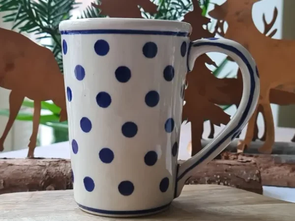 Becher ca. 250 ml - Ø8 cm, Höhe 11 cm, Tradition 24, BSN J-1292^Bunzlauer Keramik Hot