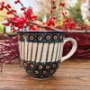 Becher, max.300 ml, Höhe 9 cm, Tradition 1 - BSN m-800^Bunzlauer Keramik New