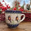 Becher, max.300 ml, Höhe 9 cm, Vogel^Bunzlauer Keramik Best