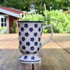 Becher mit Fuss, 250 ml,12 cm, Tradition 3, BSN 5617^Bunzlauer Keramik New