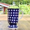 Becher mit Fuss, 250 ml, Höhe 12 cm, Tradition 5 -BSN 0560^Bunzlauer Keramik Outlet