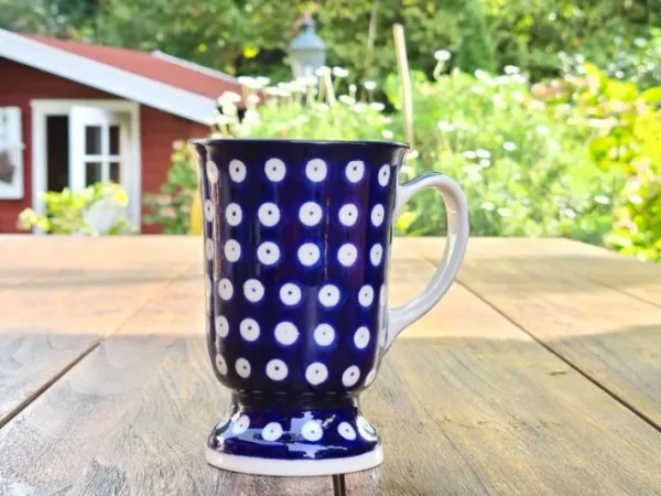 Becher mit Fuss, 250 ml, Höhe 12 cm, Tradition 5 -BSN 0560^Bunzlauer Keramik Outlet