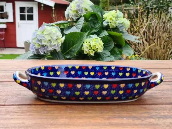 Beilagenschale, 21 x 13 cm, Träume, BSN A-1084^Bunzlauer Keramik Sale