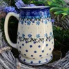 Bierkrug, 15 cm hoch, Fleur Delicate, für 500 ml plus Schaum, BSN J-4776^Bunzlauer Keramik Sale