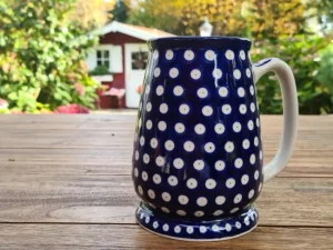 Bierkrug, 15 cm hoch, Tradition 5, für 500 ml plus Schaum, BSN m-1446^Bunzlauer Keramik Online