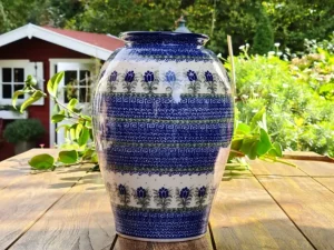 Bodenvase, 32 cm Höhe, 7200 ml, Unikat 7 - BSN 5084^Bunzlauer Keramik New