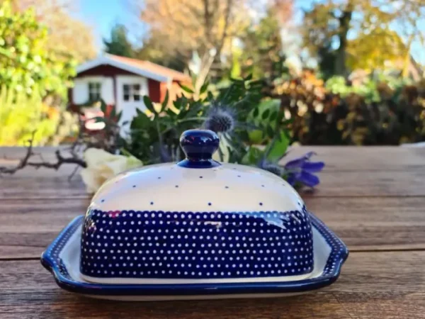Butterdose, 250 g, Unikat 18 - polish pottery - BSN 20954^Bunzlauer Keramik Best