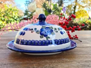 Butterdose & Käseglocke, Tradition 9 - BSN 0907^Bunzlauer Keramik Sale