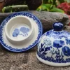 Butterdose rund klein, Garden of Joy^Bunzlauer Keramik Outlet