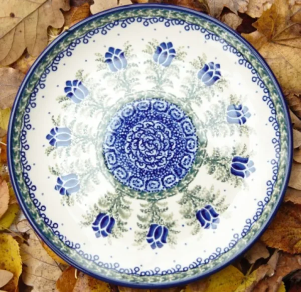 Dessertteller / Kuchenteller, Ø 20 cm, Unikat 7, BSN J-4474^Bunzlauer Keramik Clearance