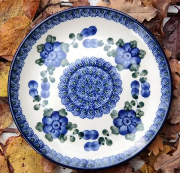 Dessertteller / Kuchenteller, Ø 20 cm, Tradition 9- polska pottery - BSN 1521^Bunzlauer Keramik New