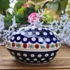 Dose als Ei, 13 x 10 x 10 cm, 500 ml, Tradition 6 - BSN 5588^Bunzlauer Keramik New