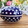 Dose als Ei, 13 x 10 x 10 cm, 500 ml, Tradition 5 - BSN 5587^Bunzlauer Keramik Online