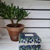 Dose Unikat, 12 x 10 x 8 cm; antik eventuell Glasurrisse^Bunzlauer Keramik Hot