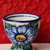 Eierbecher Unikat, antik, eventuell Glasurrisse^Bunzlauer Keramik Fashion
