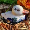 Ente Unikat, Einzelstück, Antik, alte mit Glasurrissen eventuell^Bunzlauer Keramik Discount