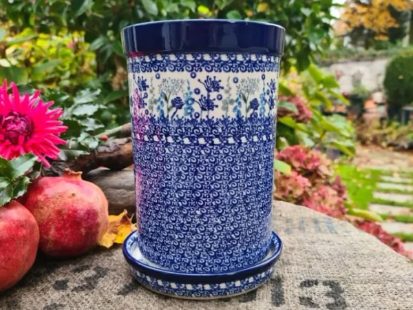 Flaschenkühler, ca. 21 cm hoch, Floral Party^Bunzlauer Keramik Outlet