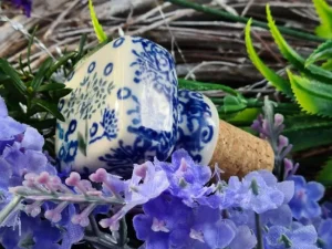 Flaschenkorken, Ø ca. 2 cm, Floral Party^Bunzlauer Keramik Outlet