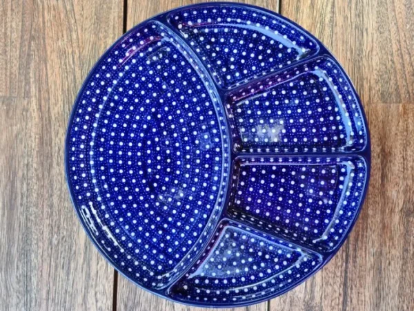 Fondueteller, Ø 26 cm, Unikat 22, BSN m-1060^Bunzlauer Keramik Discount