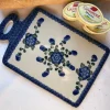 Frühstücksbrettchen, 29,5 x 18,5 cm, Tradition 9 - Keramikgeschirr - BSN 0417^Bunzlauer Keramik Best