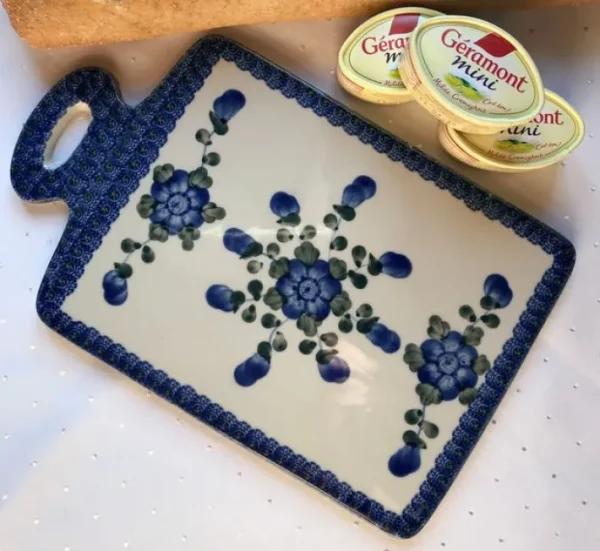 Frühstücksbrettchen, 29,5 x 18,5 cm, Tradition 9 - Keramikgeschirr - BSN 0417^Bunzlauer Keramik Best
