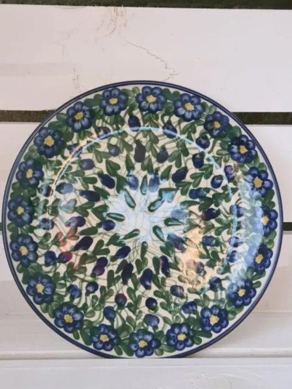 Frühstücksteller, ca. 19 cm, Unikat antik, eventuell Glasurrisse^Bunzlauer Keramik Outlet