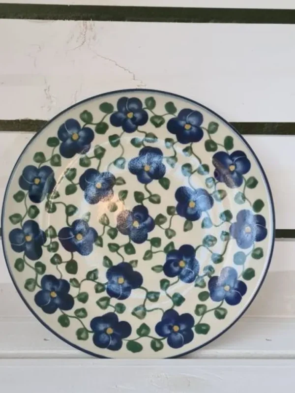 Frühstücksteller, ca. 19 cm, Unikat antik, eventuell Glasurrisse^Bunzlauer Keramik Fashion