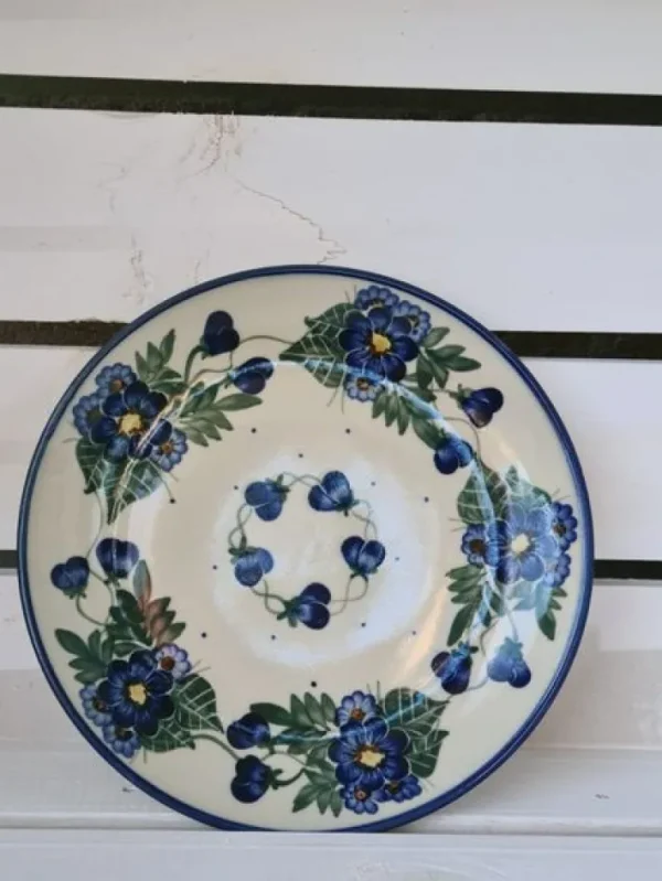 Frühstücksteller, ca. 19 cm, Unikat antik, eventuell Glasurrisse^Bunzlauer Keramik Clearance