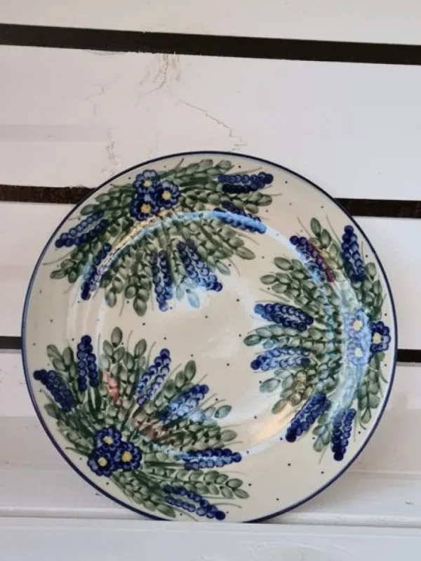 Frühstücksteller, ca. 19 cm, Unikat antik, eventuell Glasurrisse^Bunzlauer Keramik New