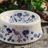 Futternapf für Hund + Katze, Ø18 cm,6 cm, Flower Festival^Bunzlauer Keramik Hot