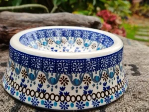 Futternapf für Hund + Katze, Ø18 cm,6 cm, Seville^Bunzlauer Keramik Clearance