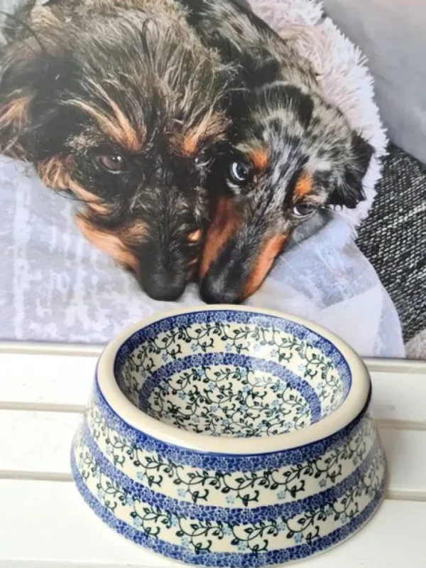 Futternapf gross für Hund + Katze, Ø20 cm ,7 cm, Tradition 33, BSN A-1512^Bunzlauer Keramik Clearance