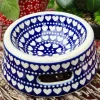 Futternapf gross für Hund + Katze, Ø20 cm ,7 cm, Tradition 1, BSN A-1493^Bunzlauer Keramik Best