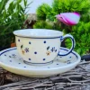 Gedeck, Tradition 111, Tasse Untertasse 120 ml,  Schnäppchen, Restposten, 2. Wahl^Bunzlauer Keramik Discount