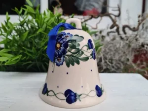 Glocke groß XXL Unikat, Schnäppchen, Restposten, 3. Wahl, antik, Glasurrisse^Bunzlauer Keramik Outlet